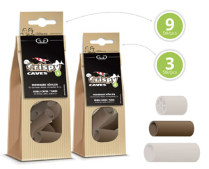 GlasGarten Crispy Caves :: edible caves, size S