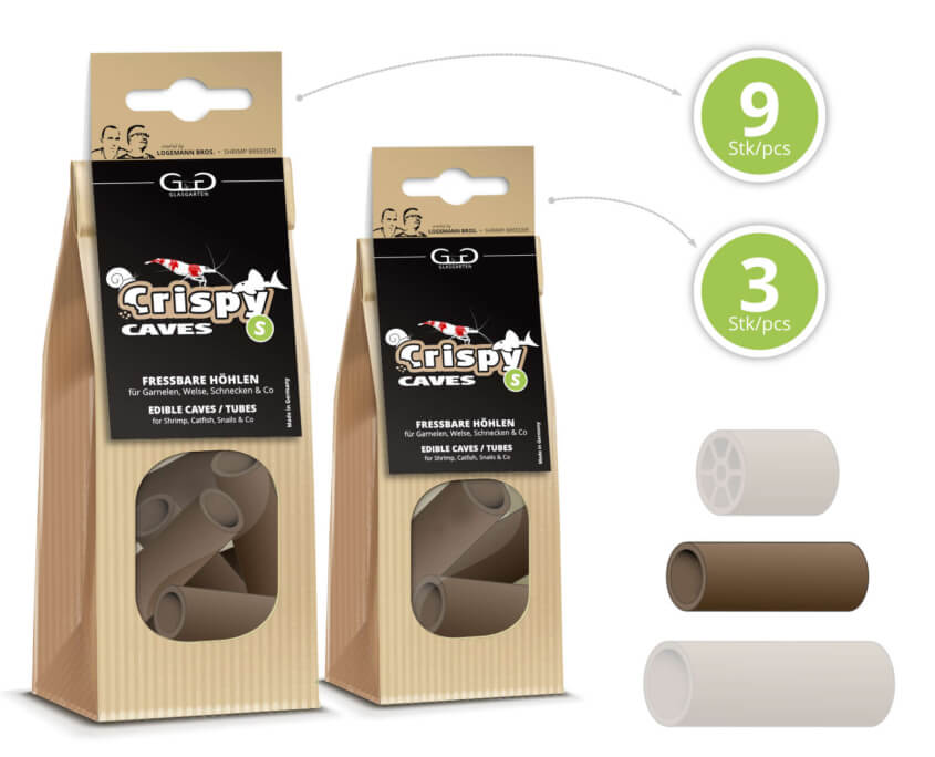 GlasGarten Crispy Caves :: edible caves, size S