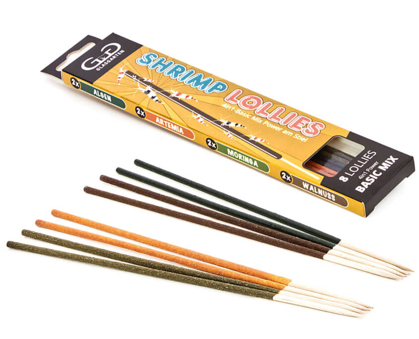 GlasGarten Shrimp Lollies :: 4in1 Basic Mix Power