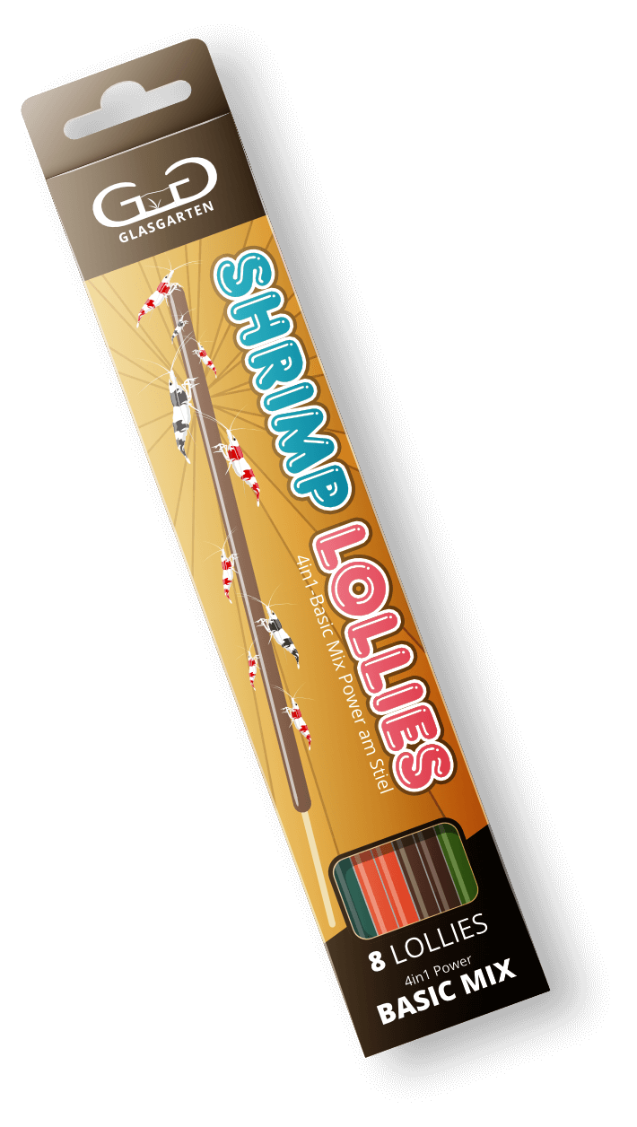 GlasGarten Shrimp Lollies - 4in1 Basic Mix