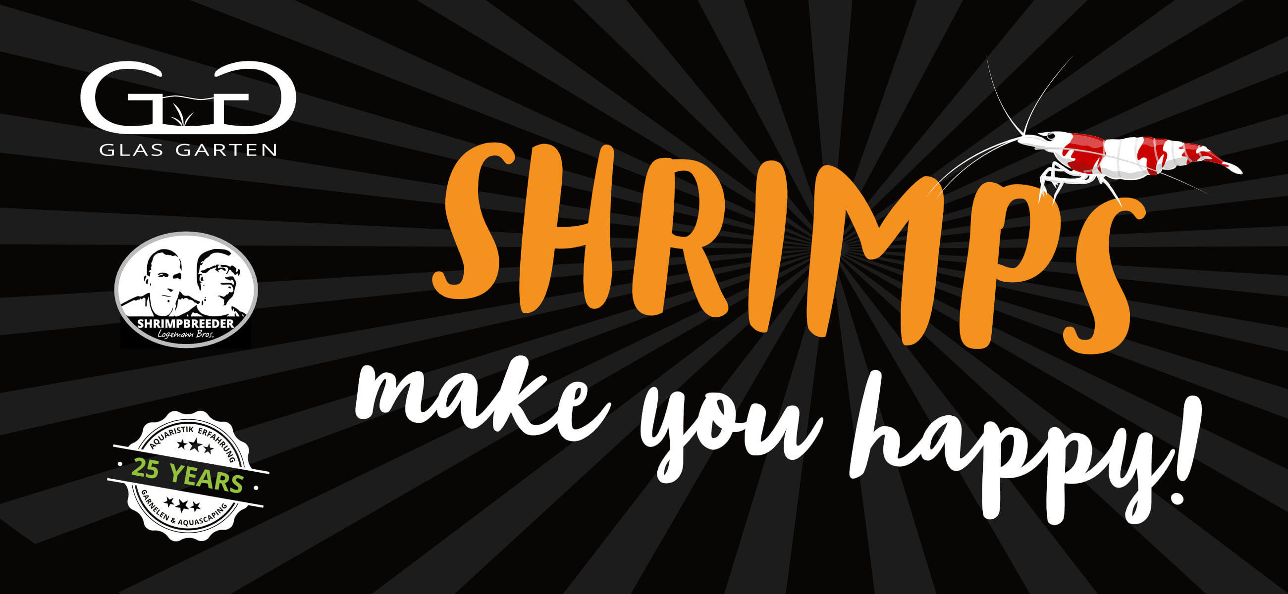 GlasGarten :: Shrimp make you happy!