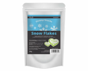 GlasGarten Shrimp Snacks :: Snow Flakes Mangold & Spinat - Garnelenfutter